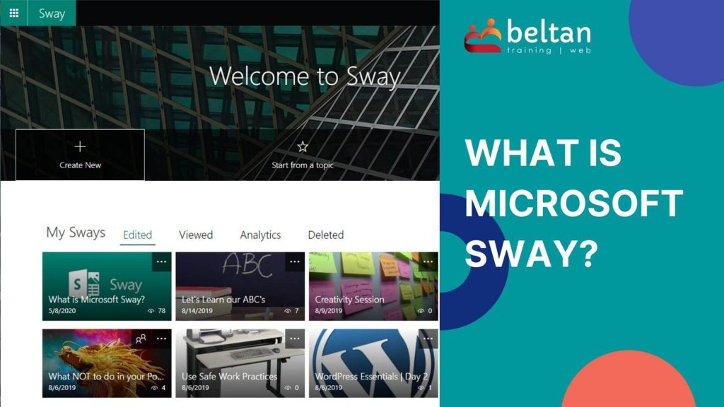 What is Microsoft Sway?