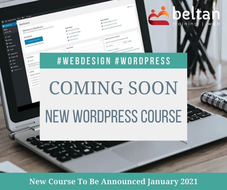 New WordPress Course coming in January 2021