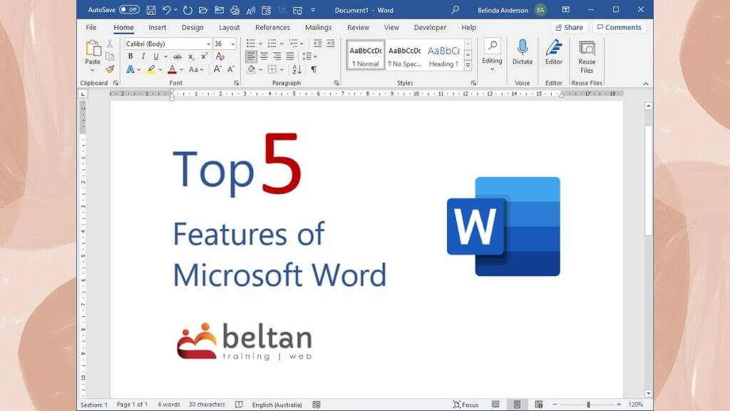 Top 5 Features of Microsoft Word